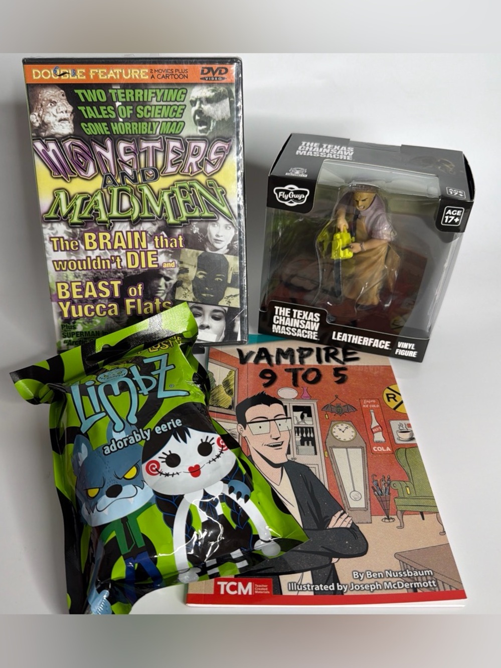 Midnight Frights Horror Bundle 4 Sealed Items